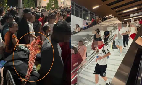 Large crowds at Tanjong Rhu after NDP fireworks reach a ‘choke point’, netizens suggest ‘harder barriers’
