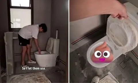 Man lets contractors use toilet during BTO renovation, complains of unflushed waste and mess