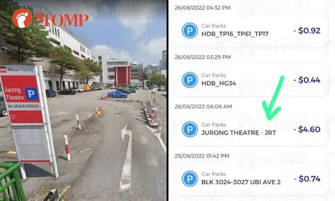 'I was shocked': Driver charged $4.60 for 20 minutes of parking in Taman Jurong
