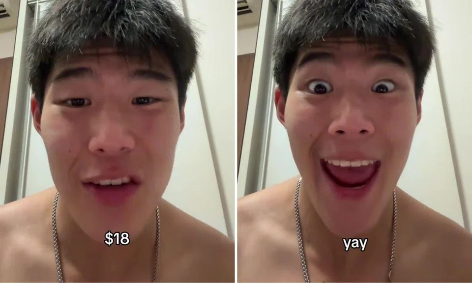 The TikToker complained about the tobacco tax hike in his post. 