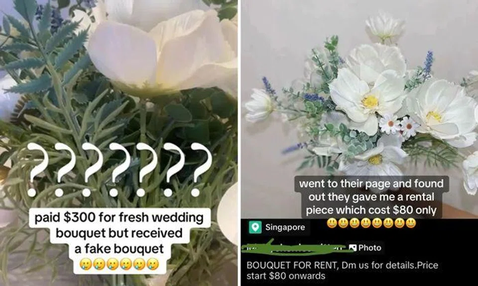Bride pays $300 for wedding bouquet, gets fake flowers that came late: 'I was losing my mind'