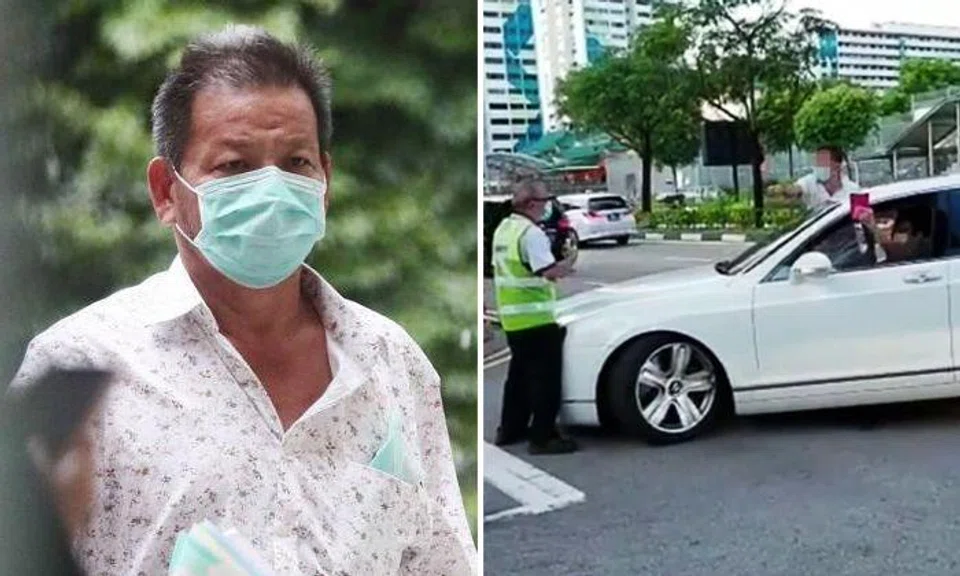 Bentley driver who tried to force his way into school charged with causing hurt by rash act
