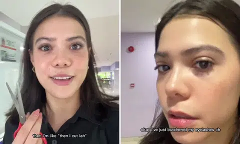 Influencer told to snip off eyelash extensions for Malaysian passport photo: 'Then I cut lah'