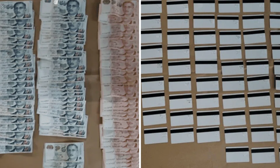 MAN ARRESTED FOR POSSESSION OF CLONED ATM CARDS 