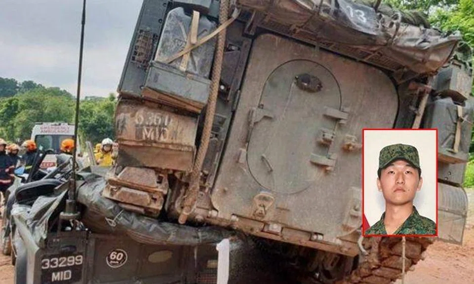 SAF officer to be charged for death of NSF Liu Kai in 2018 Bionix vehicle accident