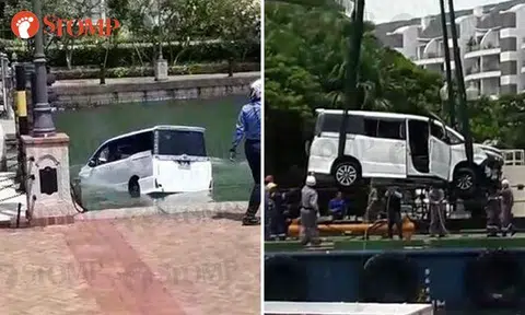 Grab driver who drove into sea off Sentosa Cove had taken illegal drugs, court heard