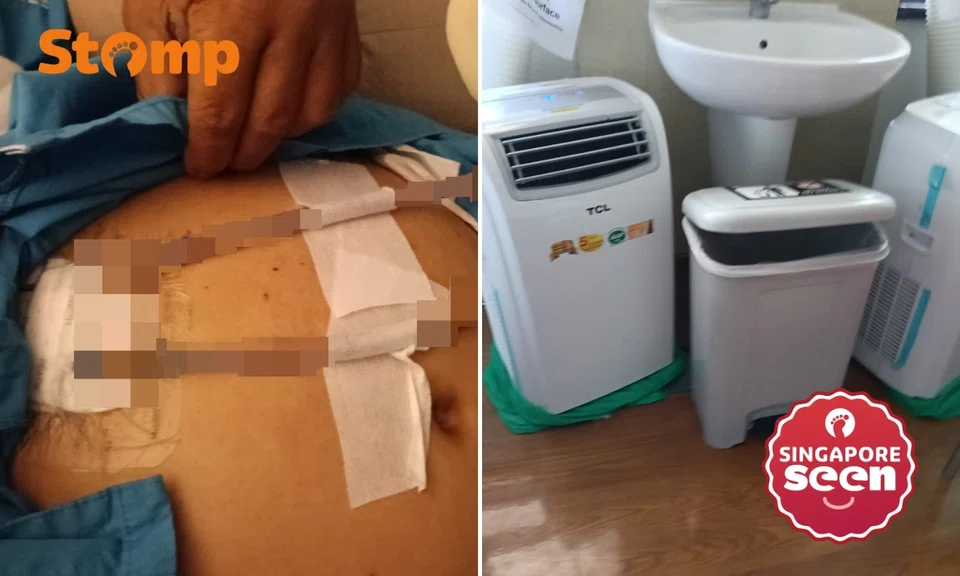 Woman complains husband was not showered after heart operation at NUH, hospital explains why