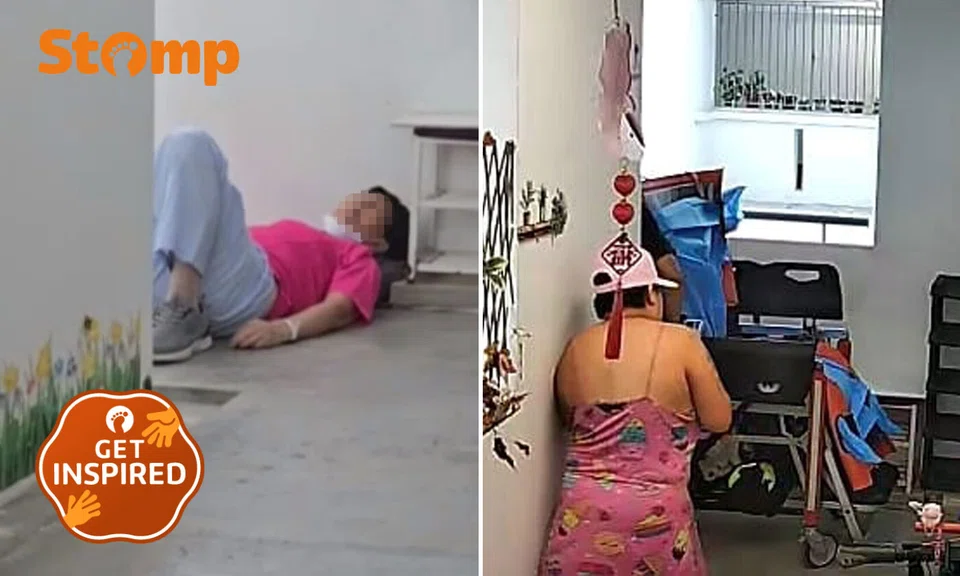 PWD helps elderly neighbour who collapsed in Punggol