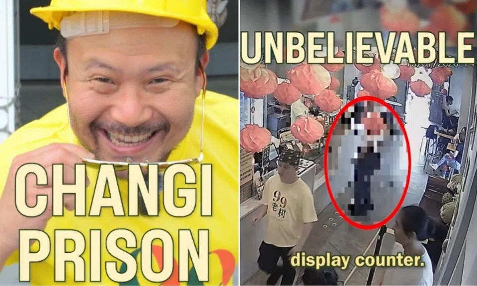 Kelvin Tan, co-founder of the store, provided hilarious commentary on footage of the alleged theft.