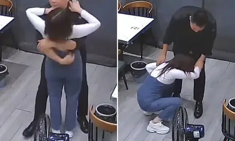 man hugs wife too tightly, fractures her ribs
