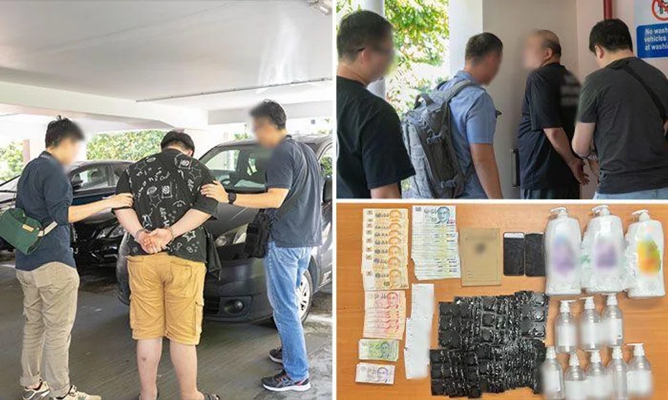 17 arrested in police crackdown on vice and illegal drug activities