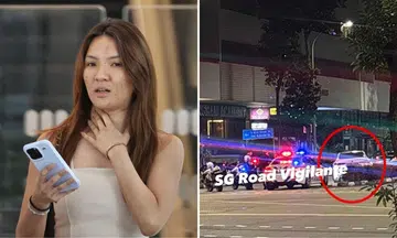 woman accused crashing car in bugis, abandoning vehicle to eat supper