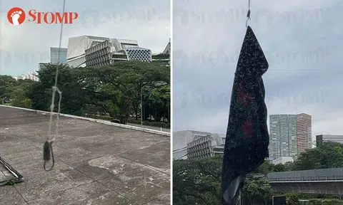Ghim Moh resident shouts at neighbour using weighted fishing line to retrieve shorts from supermarket roof