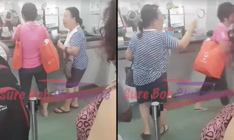 Agitated aunty yells at customer in 4D shop