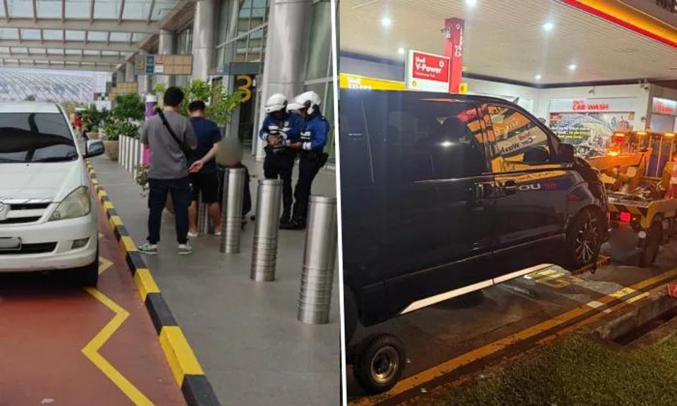 9 drivers had their vehicles impounded for providing illegal ride-hailing services between S'pore and M'sia