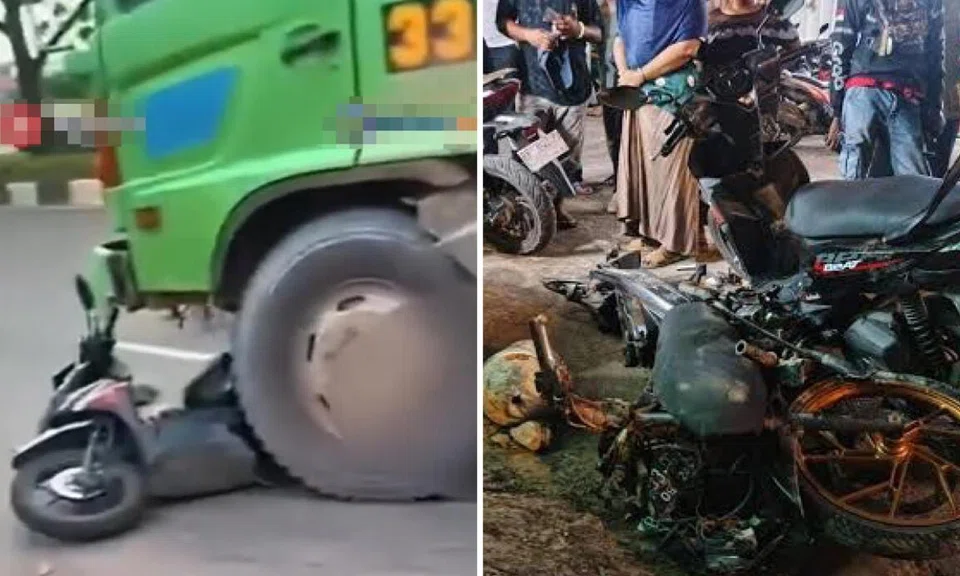 62-year-old Singaporean dies in Batam after being run over by truck