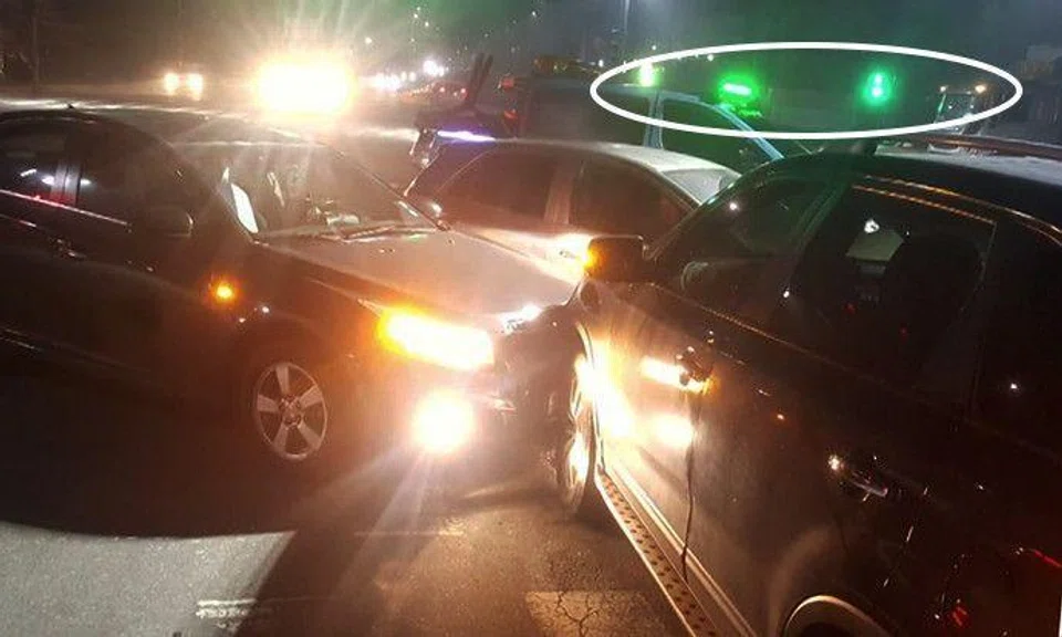 Man develops trauma for road intersections after this traffic light incident