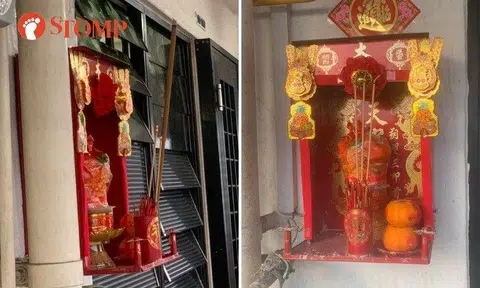 Stomper: "My neighbour built a small altar outside their home and they have been burning incense sticks two to three times every day."