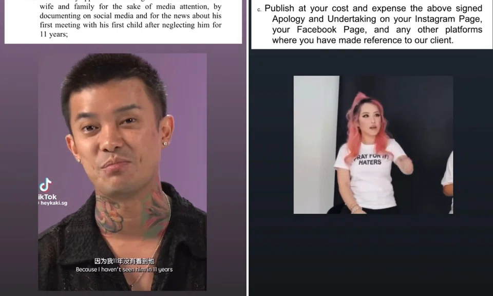 The influencers are now embroiled in a legal spat over Xiaxue's comments about Simonboy and his late daughter Megan. 