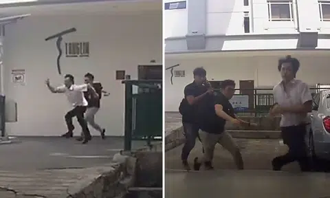 Man runs from NEA officers after he's caught smoking under sheltered walkway at Tanglin Shopping Centre