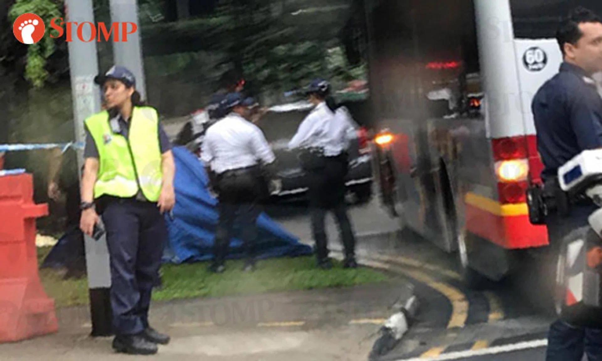 70-year-old woman dies after getting hit by bus along Ang Mo Kio Ave 3 ...