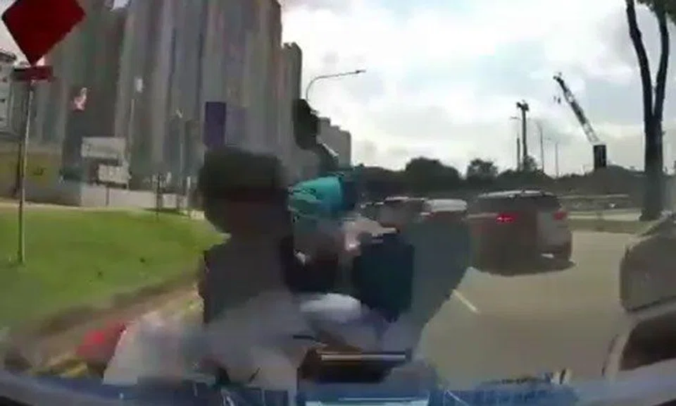 Jaywalking woman hit by car in Ang Mo Kio after appearing out of blind spot