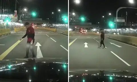 Jaywalker in Ang Mo Kio sparks 'Kpod zombie' jokes after stopping in middle of road