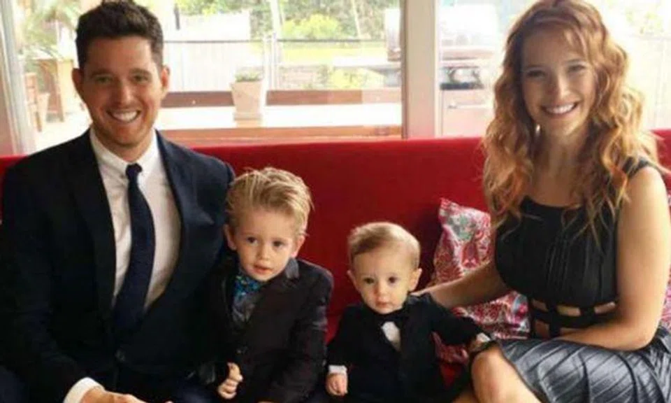 Doctors 'optimistic' over 3-year-old son's cancer battle, says Michael Buble