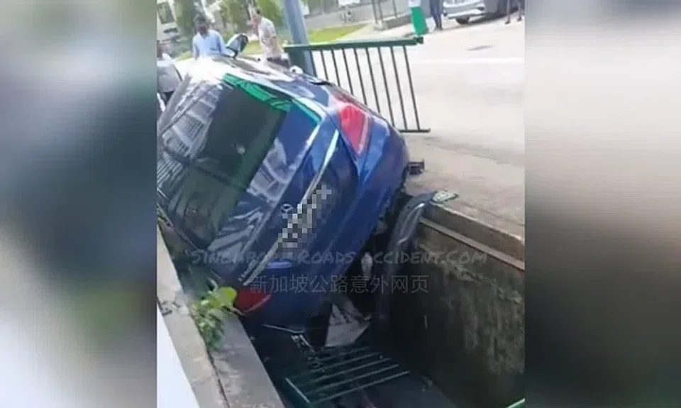 The accident occurred at about 5.05pm on Jan 30. 