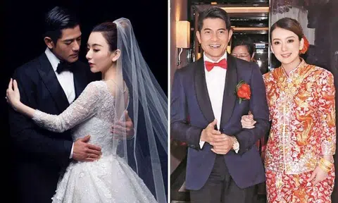 Aaron Kwok weds Moka Fang in secretive, heavily-guarded wedding