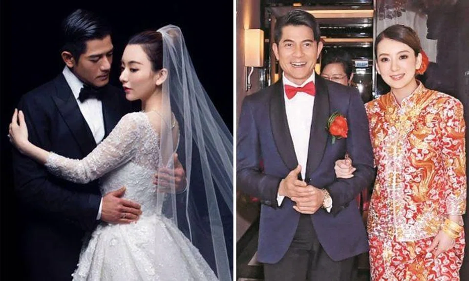 Aaron Kwok weds Moka Fang in secretive, heavily-guarded wedding