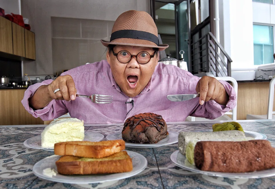 Actor-host Moses Lim is known for his love for food.