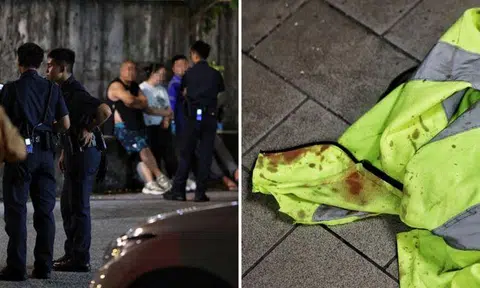 4 men and 1 woman arrested after Jurong fight ends with guy being taken to hospital