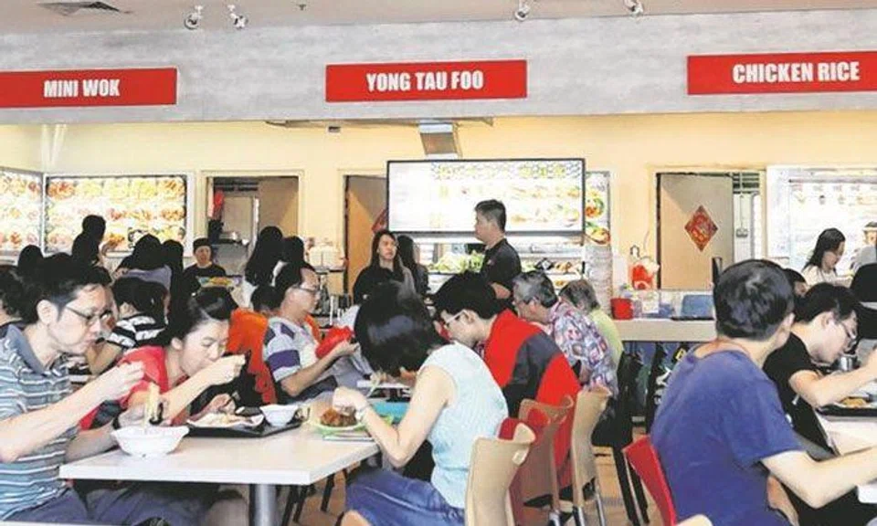 Stalls in NTU food court told to remove Chinese characters from signboard come August