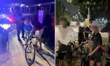 Cyclists chased by Traffic Police among those caught for flouting traffic rules