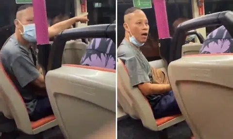 'Diam diam': Bus passenger goes on expletive-filled rant after being asked to turn down music