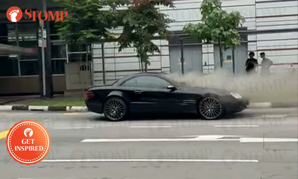 car on fire at mcpherson