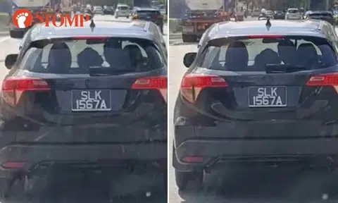 Man drives 'like a snake' on SLE as he is kissed by woman while driving