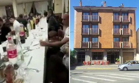 120 flee Spain restaurant 'in stampede' without paying $3,000 bill