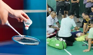 ‘Not playing anymore,’ M’sian man, 54, says before he collapses and dies during badminton game