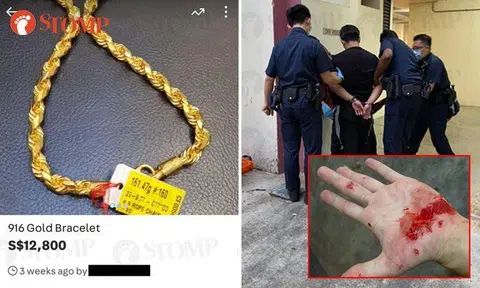 Man nabs teen who fled with $12k gold chain during Carousell meetup: 'He picked the wrong victim'