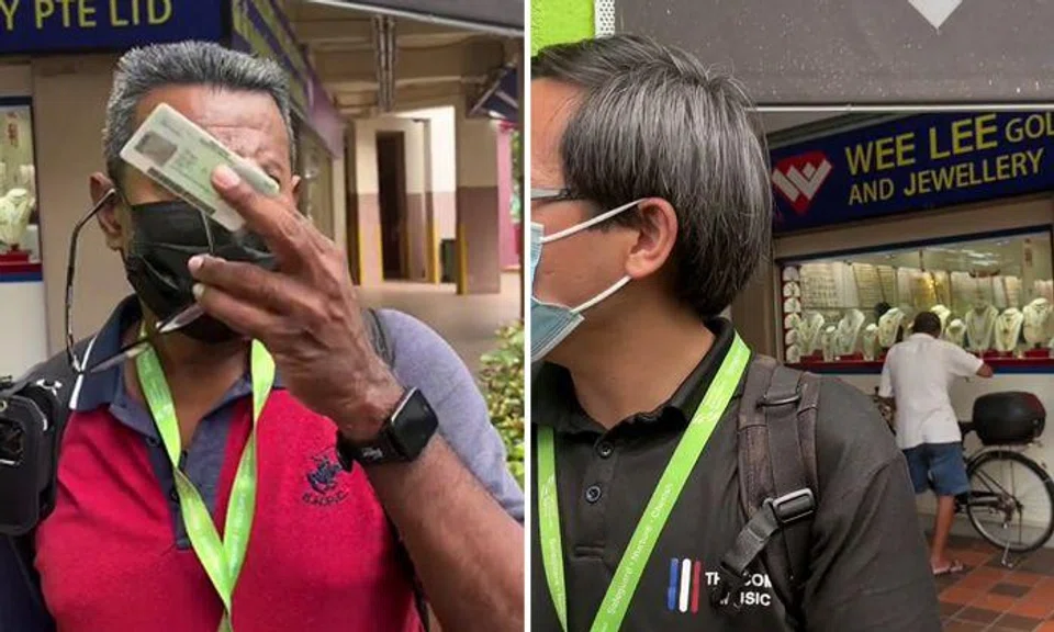 NEA: "We are aware of a video circulating online between an NEA enforcement officer and a diner outside Tekka Market and Hawker Centre."