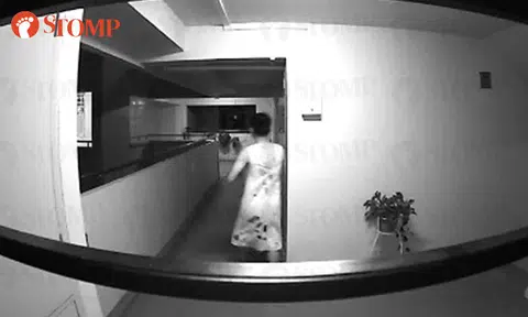 Police looking into case of man in dress loitering around Hougang block