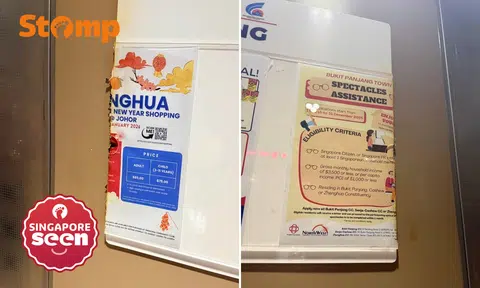 Someone is setting fire to posters in lift at Block 550A Segar Road: 'Profoundly reckless'