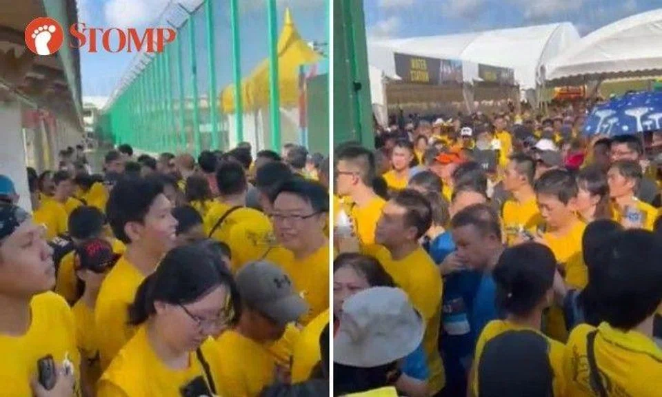 Stomper shared a video of the crowd at Yellow Ribbon Prison Run.