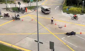 Motorcyclist dies in accident near West Coast Park