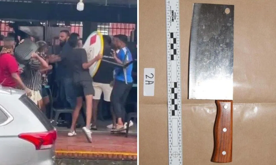 The players were among 11 men arrested for rioting with a deadly weapon on Aug 24.