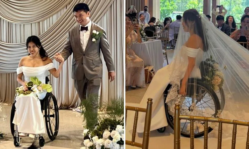 Singapore’s swim queen Yip Pin Xiu and pilot Bruce Boo get hitched