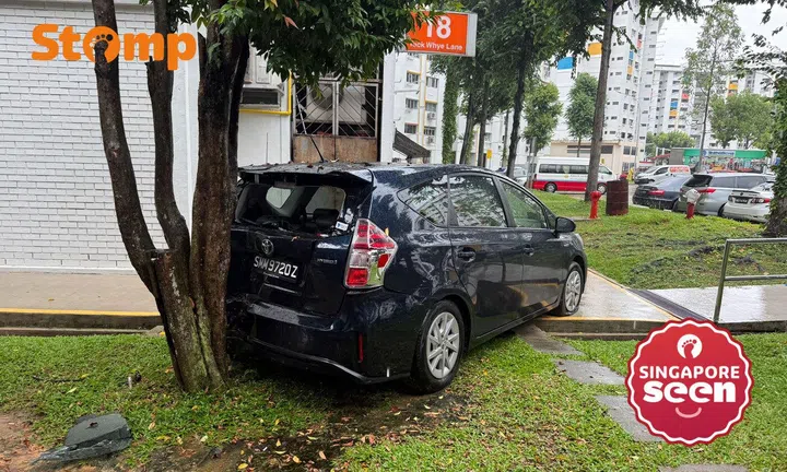 Woman arrested for drink driving after crashing into tree in Teck Whye