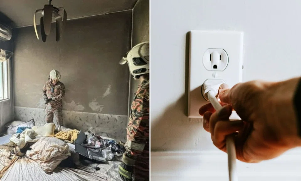 bedroom fire, charging device, sex toy fire